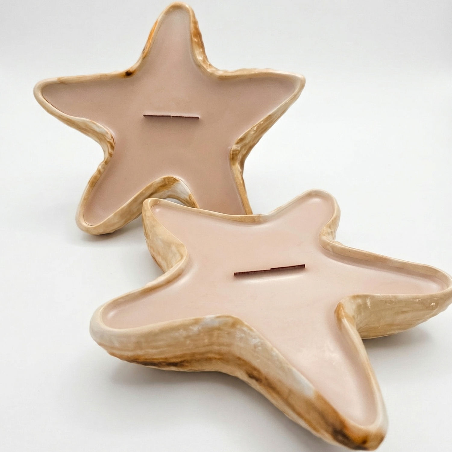 Duftkerze Seestern – Sand / Meersalz, Holz