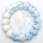 Weiß / Blau